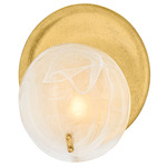 Shanette Wall Sconce - Vintage Gold Leaf / Piastra