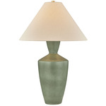 Hartley Table Lamp - Amphora / Wheat Linen