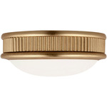 Ritz Flush Mount - Gild / Milk
