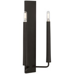 Lois Double Wall Sconce - Aged Iron