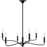 Chatsworth Chandelier - Aged Iron