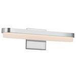 Ismay Bathroom Vanity Light - Chrome / White