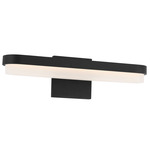 Ismay Bathroom Vanity Light - Midnight Black / White