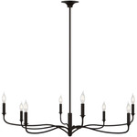 Chatsworth Chandelier - Aged Iron