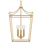 Carlyle Pendant - Burnished Brass