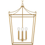 Carlyle Pendant - Burnished Brass
