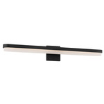 Ismay Bathroom Vanity Light - Midnight Black / White