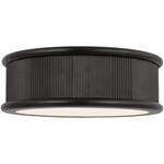 Ritz Ceiling Light - Aged Iron / White Glass
