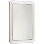 Chopin LED Illuminated Mirror - Polished Nickel / Mirror