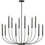 Lois Chandelier - Aged Iron