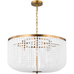 Bellecour Chandelier - Vintage Gild / Frosted