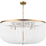 Bellecour Chandelier - Vintage Gild / Frosted