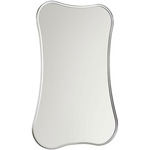 Cosway Mirror - Polished Nickel / Mirror