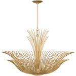 Dorelle Chandelier - Gild