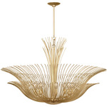 Dorelle Chandelier - Gild