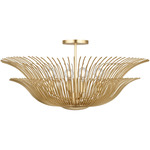 Dorelle Ceiling Light - Gild