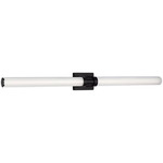 Kiel Bathroom Vanity Light - Midnight Black / Arctic