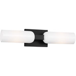Maroux Bathroom Vanity Light - Aged Iron / Milk