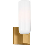 Maroux Wall Sconce - Burnished Brass / Milk
