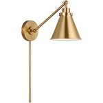Wellfleet Wall Light - Burnished Brass