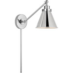 Wellfleet Wall Light - Polished Nickel