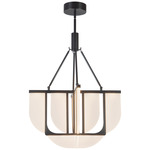 Anders Chandelier - Urban Bronze / White Acrylic
