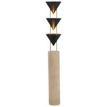 Versus Floor Lamp - Urban Bronze / Patina Brass