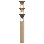 Versus Floor Lamp - Aged Steel