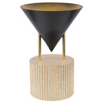 Versus Table Lamp - Urban Bronze / Patina Brass