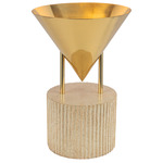 Versus Table Lamp - Patina Brass