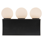 Sinclair Bathroom Vanity Light - Urban Bronze / Opal