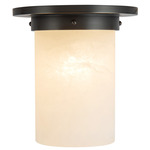 Mineral Round Ceiling Light - Urban Bronze / Alabaster
