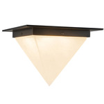 Mineral Pyramid Ceiling Light - Urban Bronze / Alabaster