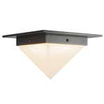 Mineral Pyramid Ceiling Light - Urban Bronze / Alabaster