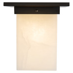 Mineral Square Ceiling Light - Urban Bronze / Alabaster