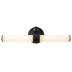 Ledger Bathroom Vanity Light - Urban Bronze / Opal