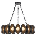 Cortez Chandelier - Urban Bronze