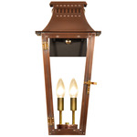 East Bay Wall Light - Antique Copper / Clear