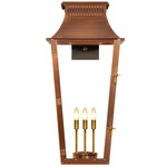 East Bay Wall Light - Antique Copper / Clear