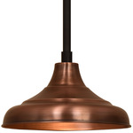 Key Largo Pendant w/Stem - Antique Copper