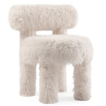 Gropius CS1 Fluffy Chair - Ivoire