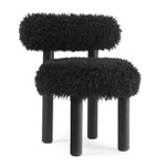 Gropius CS2 Fluffy Chair - Black Stained Ash / Carbone