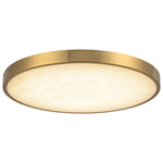 Evelyn Ceiling Light - Brushed Gold / Alabaster