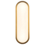 Evelyn Wall Sconce - Brushed Gold / Alabaster