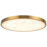 Evelyn Ceiling Light - Brushed Gold / Alabaster