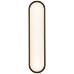 Evelyn Wall Sconce - Matte Black / Alabaster