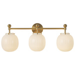 Cherise Bathroom Vanity Light - Brushed Gold