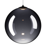 Random Solo Pendant - Overstock - Black / Glossy Smoke