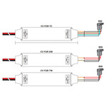 90 Degree Connector - Wiz Pro CV Bridgebox/Recessed Curve - White