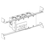 TruCirque Center Feed with 4-Gang Junction Box - Galvanized
